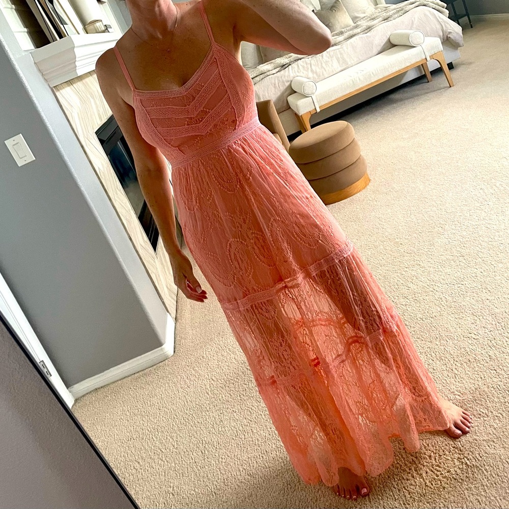 Bebe Lace Maxi